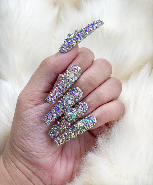Swarovski Luxury press on nails