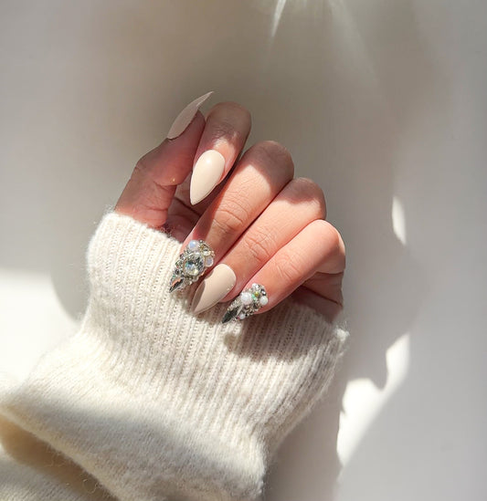 Creme Luxury Press on Nails